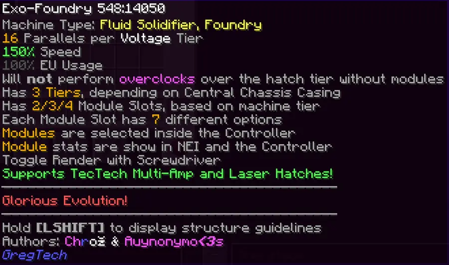 Exo-Foundry Fluid Solidifier
