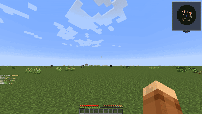 InGame Info XML 3-state HUD toggle