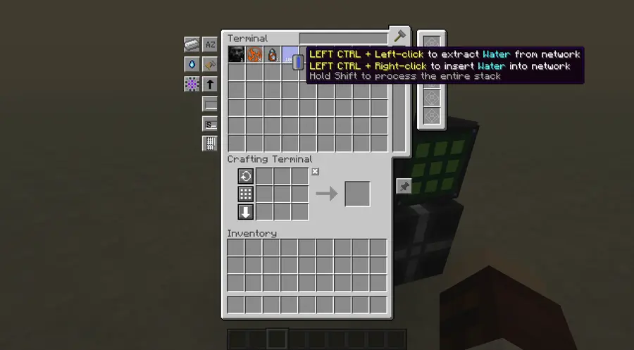 Universal GUI for AE2