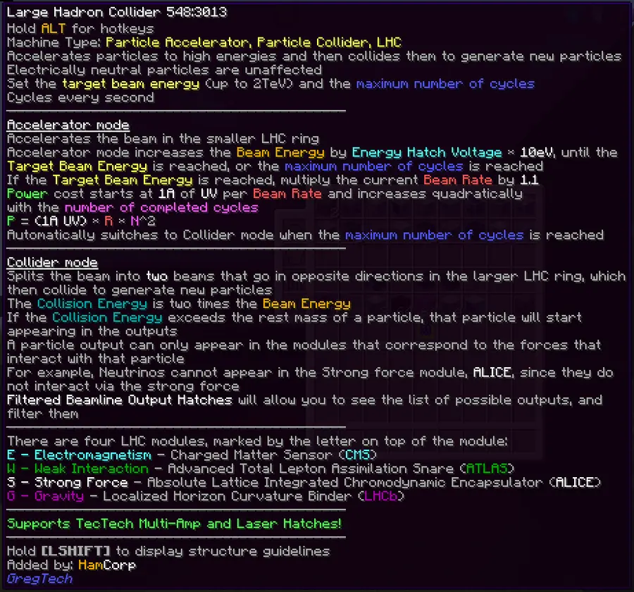 Large Hadron Collider and Beamcrafting