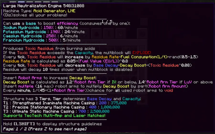 Large Neutralization Engine