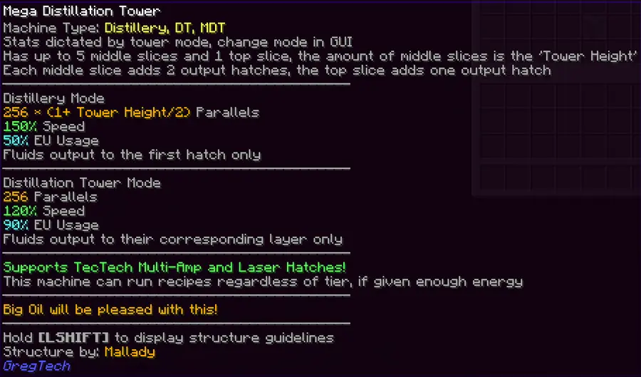 Mega Distillation Tower Structure Rework
