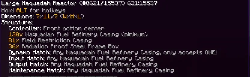 Large Naquadah Reactor Structure Rework