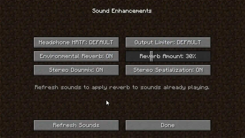 Improvements to sound pipeline