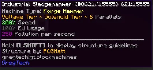 Industrial Sledgehammer / Forge Hammer