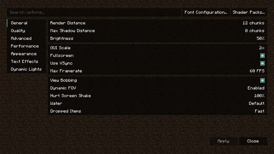 Rendering and shader changes