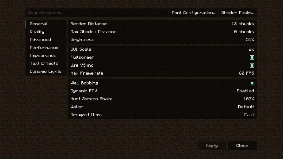 Rendering and shader changes
