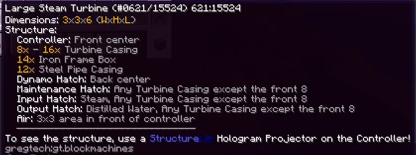 Large Turbines